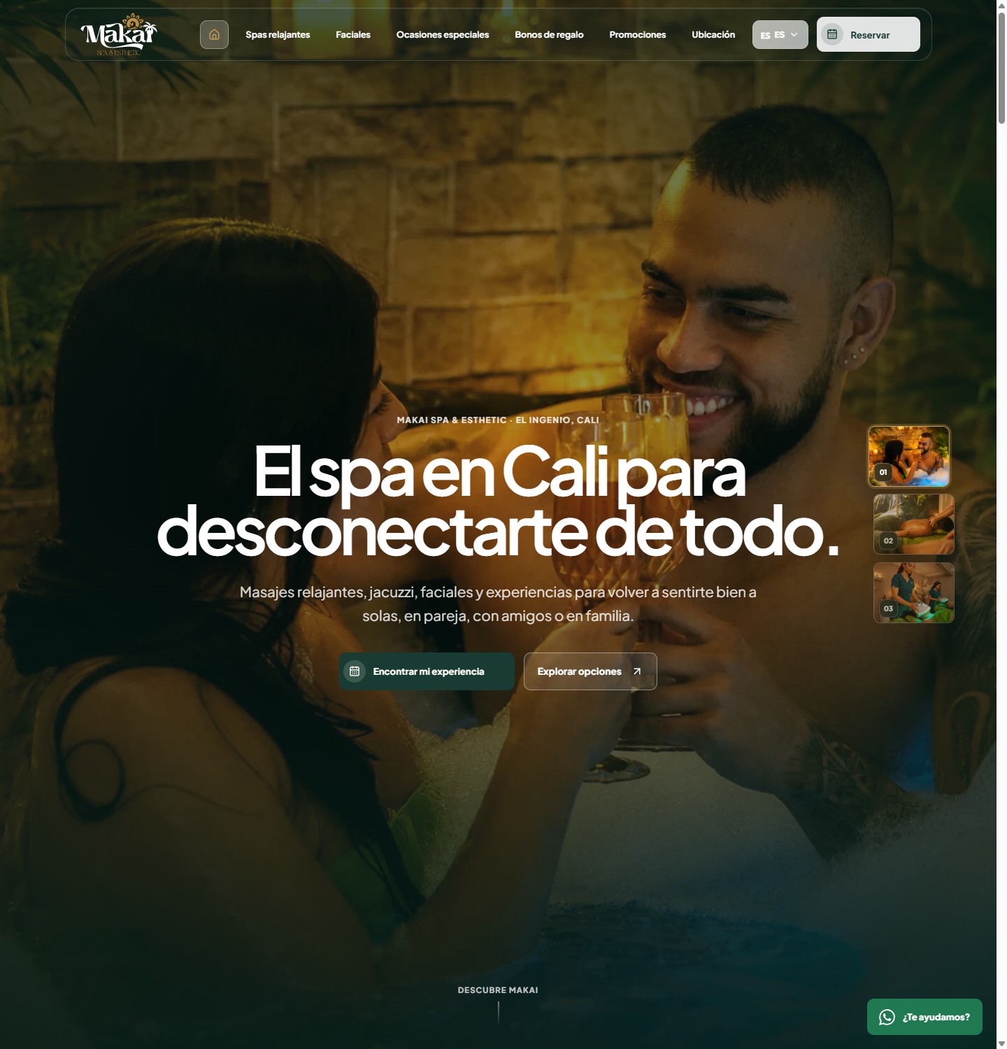 Vista de Makai Spa