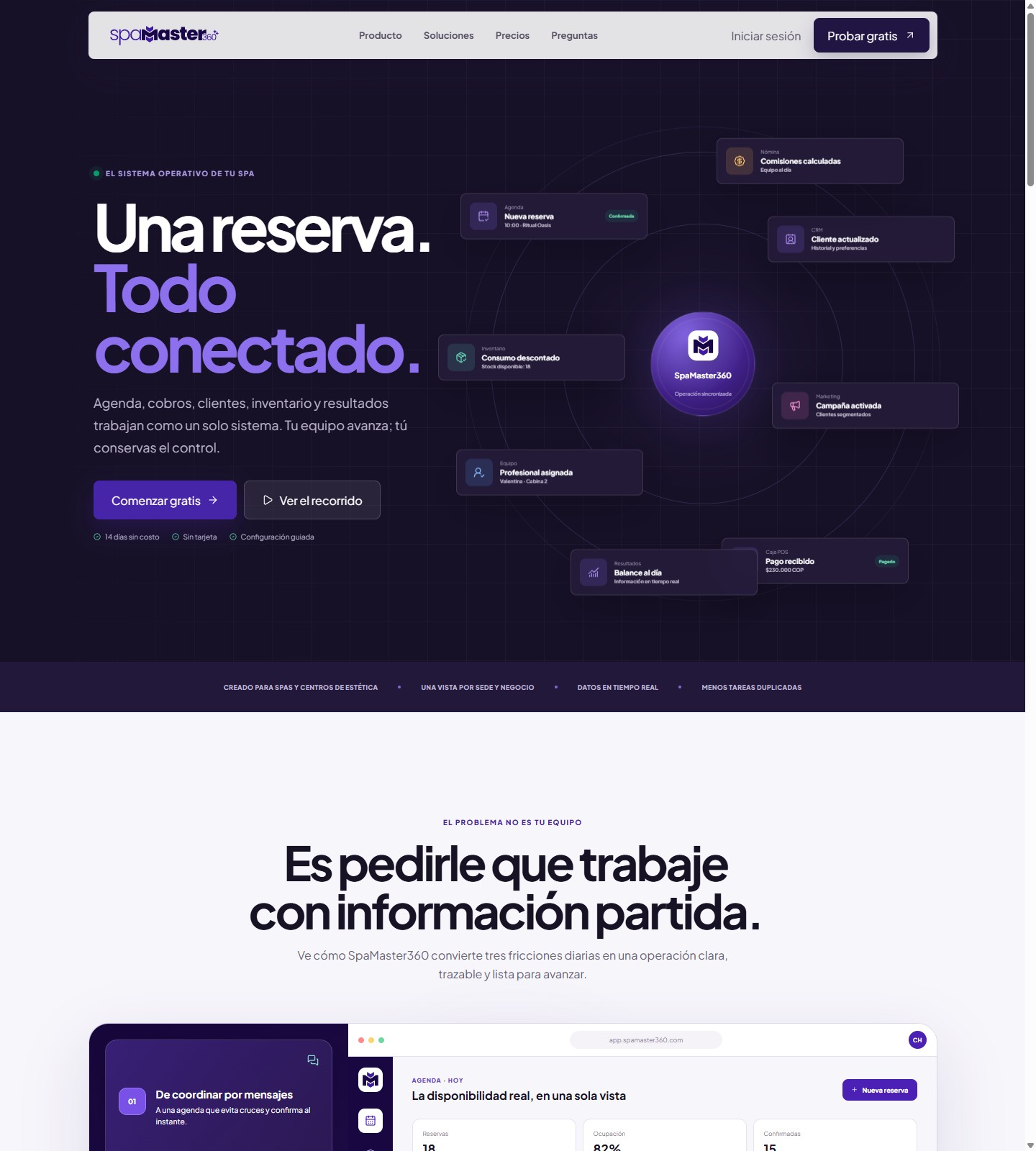 Vista de SpaMaster360
